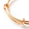 Copper Wire Wrap Expandable Finger Ring for Women RJEW-JR00479-03-5