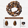 1 Strand Natural Tiger Eye Beads Strands G-PA0002-66-2