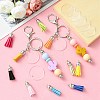 DIY Alloy Bar Beadable Keychain Making Kits DIY-YW0008-76-7