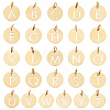 26Pcs 26 Style 304 Stainless Steel Charms STAS-SC0004-86-1
