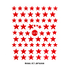 3D Star Sea Horse Bowknot Nail Decals Stickers MRMJ-R090-57-DP3209-2