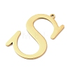 304 Stainless Steel Pendants STAS-C157-01G-S-2