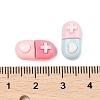 Opaque Resin Cabochons CRES-M037-08C-4
