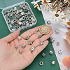 100Pcs 10 Styles Tibetan Style Zinc Alloy Beads FIND-SP0005-92-3