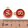 Golden Plated Alloy Enamel Charms LS-ENAM-S118-03S-3