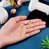 Brass Leverback Earring Findings EJEW-TAC00037-7