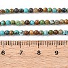 Natural Turquoise Beads Strands G-K366-G01-3mm-5