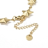 304 Stainless Steel Star Link Chain Bracelets for Women BJEW-U002-02G-3