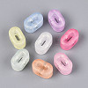 Luminous Frosted Transparent Acrylic Beads TACR-T029-21A-2