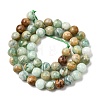 Natural Green Quartz Round Beads Strands G-Z127-A01-8mm-3