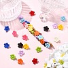 1-Hole Acrylic Shank Buttons MACR-CJZ0001-01-6