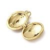 Brass Micro Pave Cubic Zirconia Locket Pendants LS-KK-F912-02G-3
