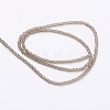 Transparent Glass Beads Strands LS-GLAA-R135-2mm-15-2