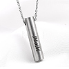 Stainless Steel Urn Ashes Necklaces NQ6466-2-1