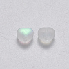 Transparent Spray Painted Glass Beads GLAA-R211-02-C01-2