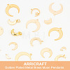 24Pcs 12 Style Brass Charms KK-AR0002-63-4