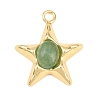 Natural Green Aventurine Pendants GG-G001-01G-06-1