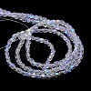 Electroplate Glass Beads Strand X-EGLA-J041-3mm-AB01-2