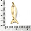 Synthetic Turquoise Pendants KK-Z137-19G-01-3
