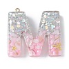 Resin Pendants RESI-B029-01P-M-1