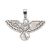 201 Stainless Steel Pendants STAS-V013-09P-1