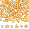100Pcs 2 Styles Brass Beads KK-DC0003-44-1