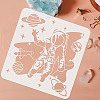 Large Plastic Reusable Drawing Painting Stencils Templates DIY-WH0172-674-3