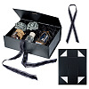 Rectangle Foldable Paper Gift Storage Boxes AJEW-TAC0035-07B-1