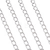 Decorative Chain Aluminium Twisted Chains Curb Chains CHA-TA0001-07S-10