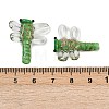 Transparent Lampwork Beads FOIL-I017-01E-3
