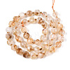 Heated Natural Citrine Beads Strands G-P508-A11-01-01-2
