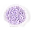 Transparent Spray Painted Glass Beads LS-EGLA-N018-4mm-02-1