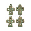 Tibetan Style Alloy Pendants FIND-I073-01L-1