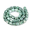 Anti-Tarnish Electroplate Glass Beads Strands EGLA-N027-03A-15-2