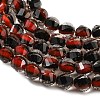 Two Tone Resin Beads Strands GLAA-T035-02F-2