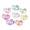 UV Plating Opaque Acrylic Beads OACR-N160-08-1