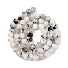 Natural Rainbow Moonstone Beads Strands G-Q1001-A05-02-01-2