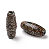 Tibetan Style dZi Beads TDZI-E004-16-1