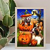 Halloween DIY Diamond Painting Kit AJEW-C037-02B-1