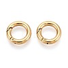 304 Stainless Steel Spring Gate Rings STAS-N115-70G-1