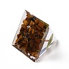 Resin Orgonite Pyramid Home Display Decorations G-PW0004-56A-09-3