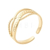 Irregular 304 Stainless Steel Cuff Open Rings SA-CBA5136-04G-4