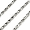 316L Surgical Stainless Steel Curb Chains CHS-H115-02D-P-1
