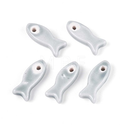 Handmade Porcelain Ceramic Beads PORC-T134-01F-1