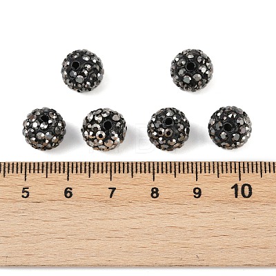 Polymer Clay Rhinestone Beads RB-N006-71-1