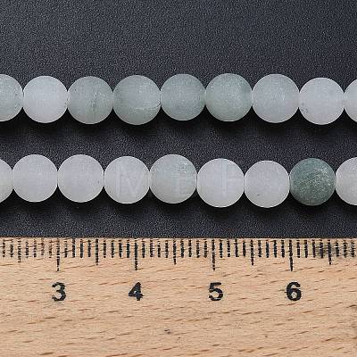 Natural Tianshan Cui Quartzite Beads Strands G-G305-A02-6mm-1
