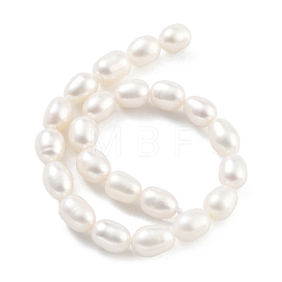 Natural Cultured Freshwater Pearl Beads Strands PEAR-P062-08L-1