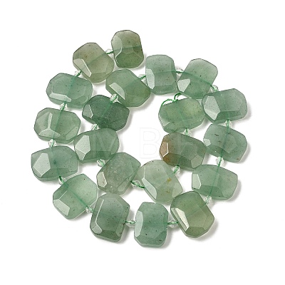 Natural Green Aventurine Beads Strands G-P434-25-1