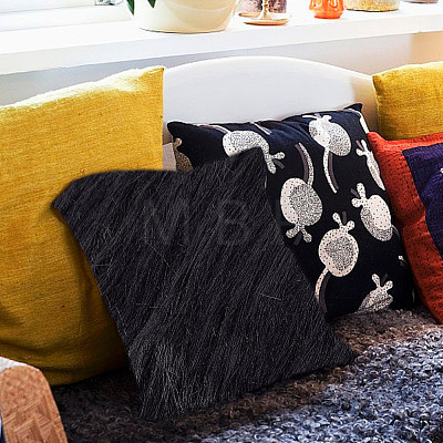 Square Faux Fur Squares Fabric AJEW-WH0348-615B-1