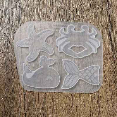 DIY Silicone Sea Animal Theme Pendant Molds SIMO-G011-05C-1
